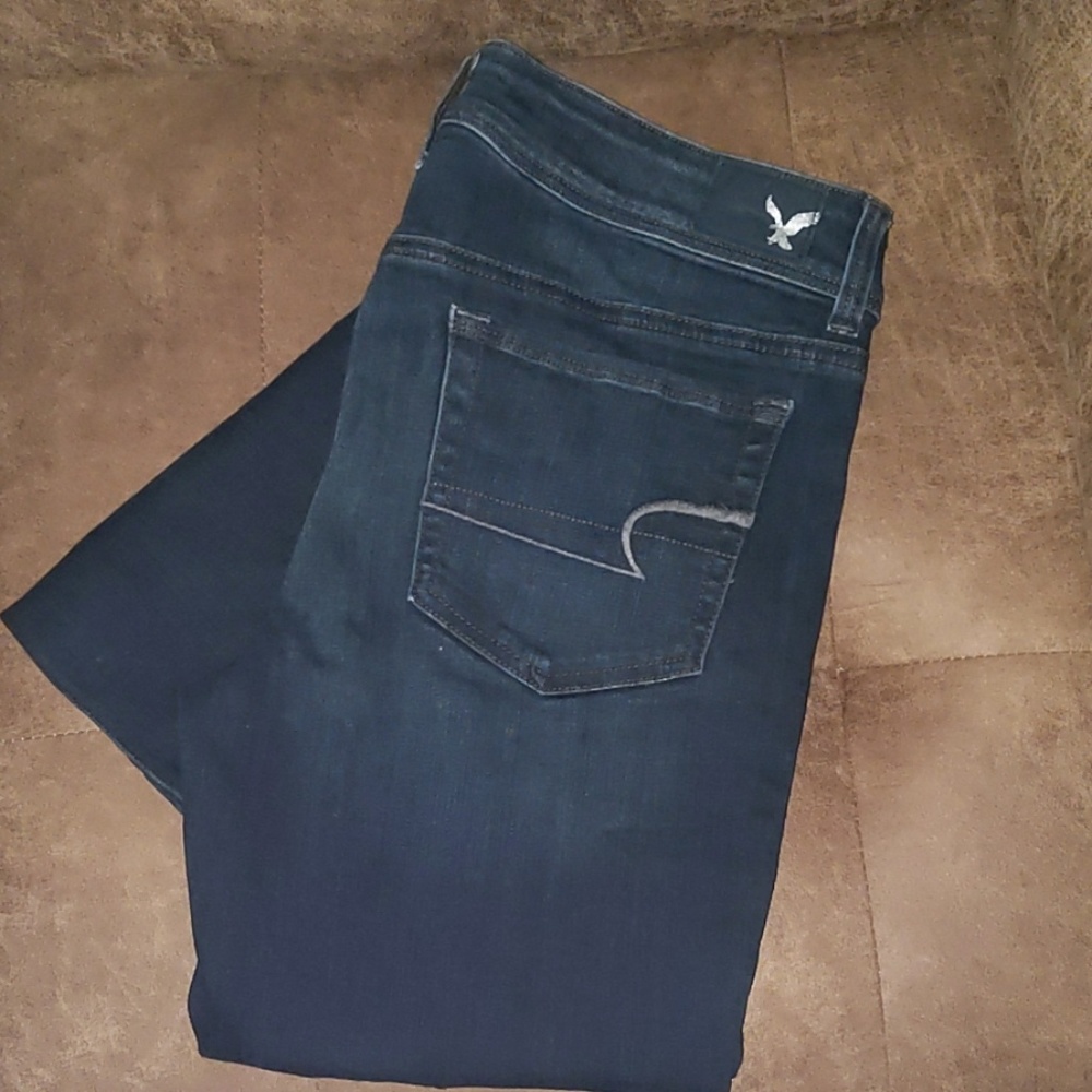 AE kick boot jeans
